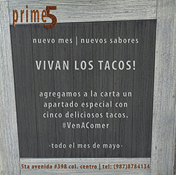 Prime 5 Restaurant Cozumel