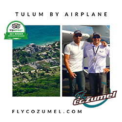 Tulum by Airplane