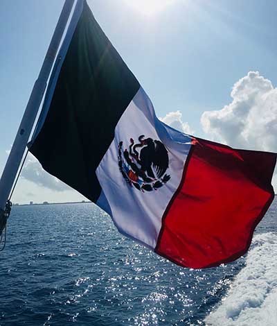 Cozumel Mexico Flag