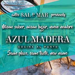 Azul Madera Restaurant Cozumel