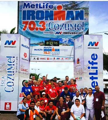 Ironman Volunteers Cozumel