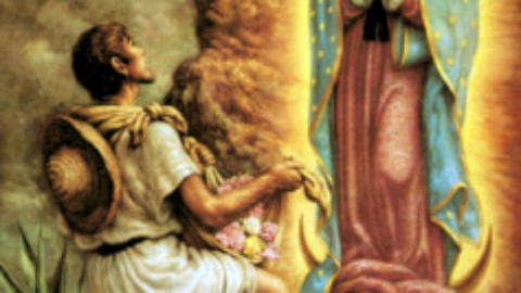 Cozumel History: Morenita:  Virgin  Guadalupe