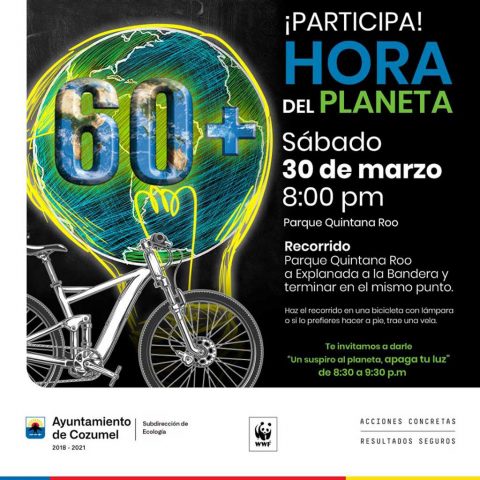 Earth Hour Cozumel