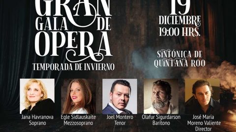 Quintana Roo Symphony Orchestra – Opera Gala  2019