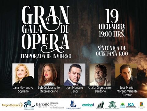 Quintana Roo Symphony Orchestra – Opera Gala  2019