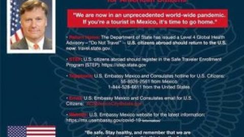 US State Department Warnings  American Citizens Mexico
