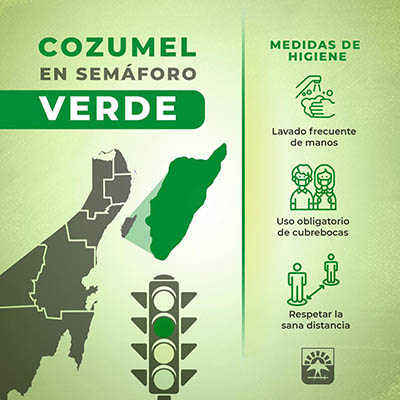 Cozumel Green Level COVID Current Restrictions