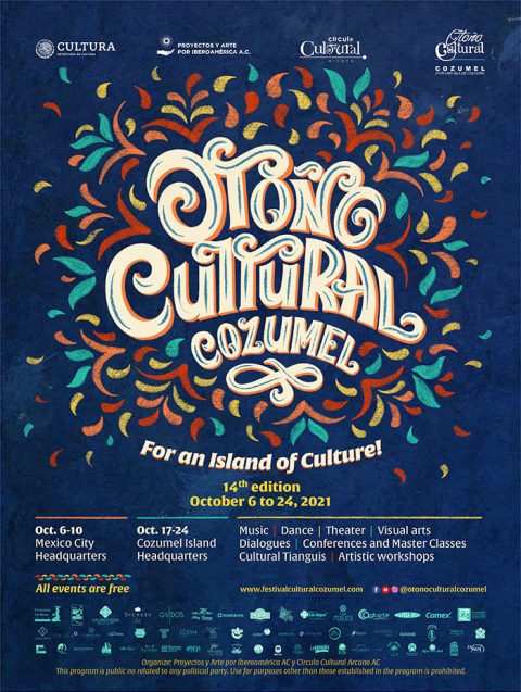 2021 Fall Cultural Week Cozumel: Oct 17 – 24