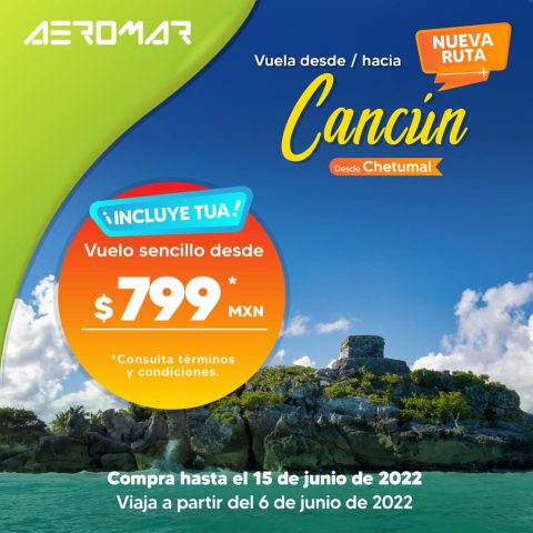 Aeromar Cancun Chetumal Air Service