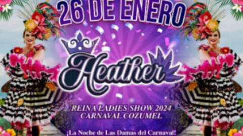 Heather Queen Ladies Show Carnaval 2024 Moises JH Tono Lopez