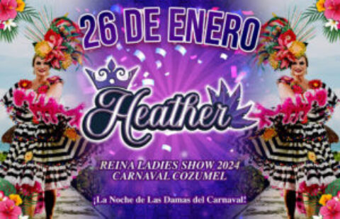 Heather Queen Ladies Show Carnaval 2024 Moises JH Tono Lopez