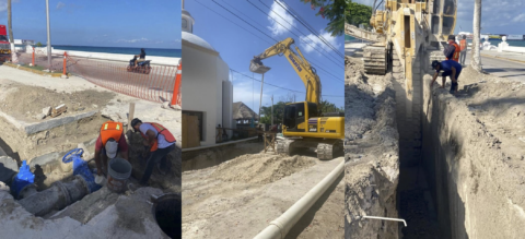 Situation report construction Av. Rafael E. Melgar Moises JH Tono Lopez