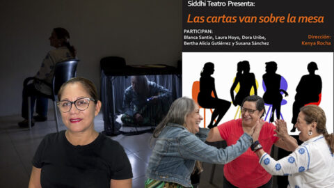 Play.  “Las Cartas van sobre la Mesa”  Cozumel Violence against women Moises JH Tono Lopez