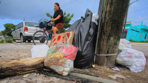Garbage collection schedules Cozumel
