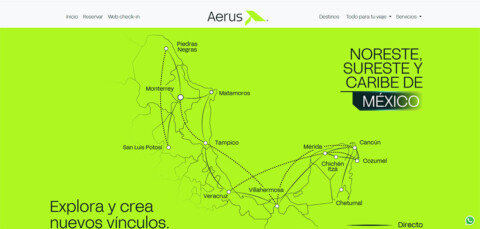 Aerus Flights from Cozumel Cancun