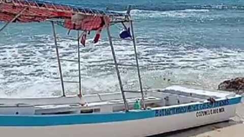Stolen Cozumel Watersports Boat