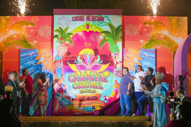 Cozumel Carnival 2025 Poster & Dates Announced Cozumel 4 You
